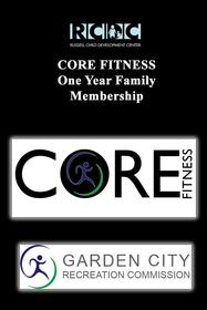 One Year Family Membership to Core Fitness 187//280